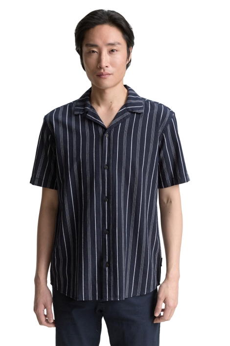Tom Tailor striped cotton linen shirt